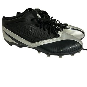 Starter Cleats Spikes Black and Silver Athletic Shoes Mens Size 12